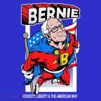 Bernie Sanders Superhero To The Rescue Tank Top thumb 6