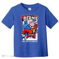 Bernie Sanders Superhero To The Rescue Toddler T-Shirt thumb 0