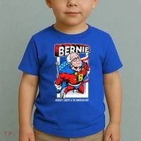 Bernie Sanders Superhero To The Rescue Toddler T-Shirt thumb 2