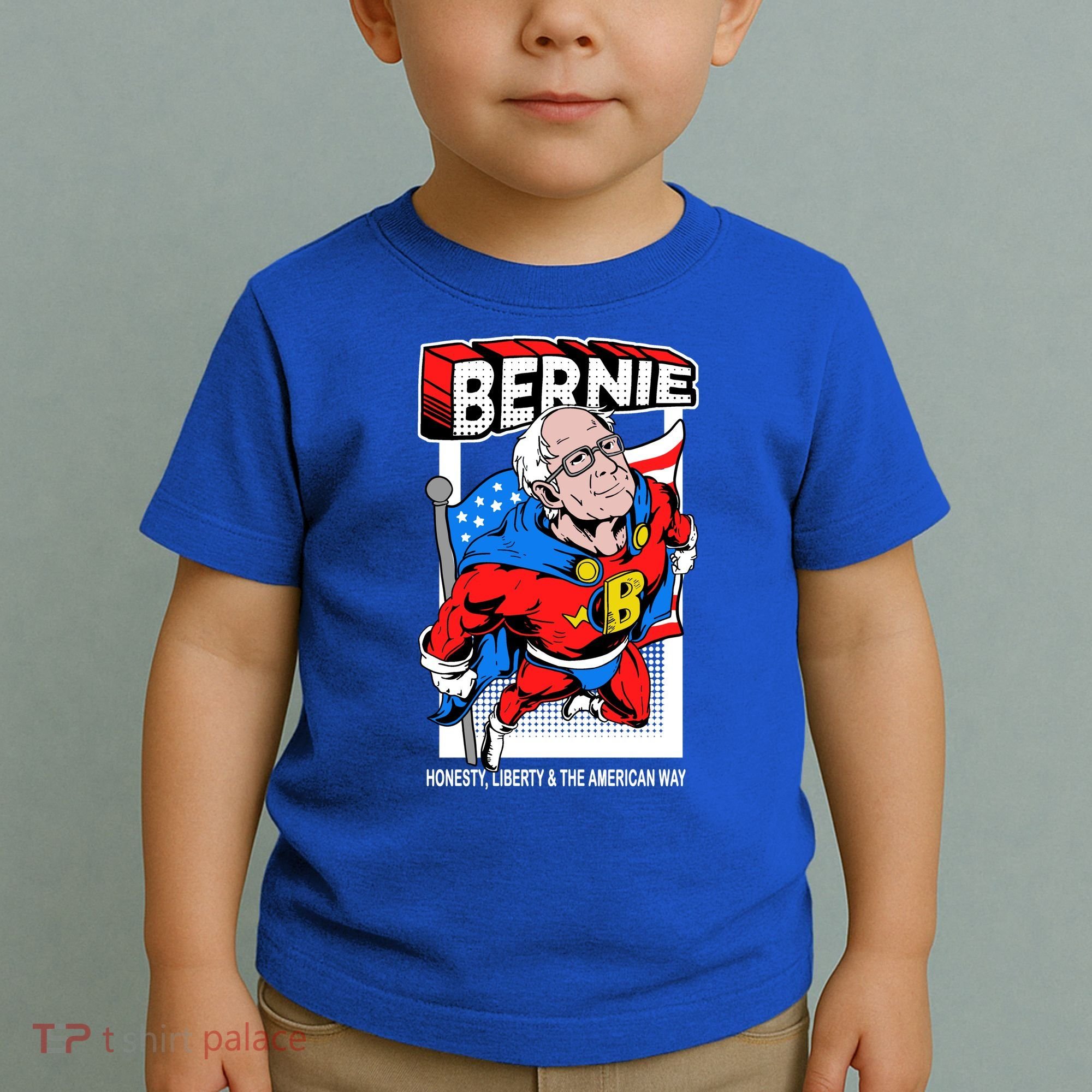 Bernie Sanders Superhero To The Rescue Toddler T-Shirt