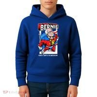Bernie Sanders Superhero To The Rescue Kids Hoodie thumb 4