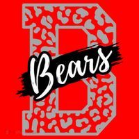 Bears School Sports Fan Team Spirits Mascot Heart Leopard Meaningful Gift Santa Hat thumb 1