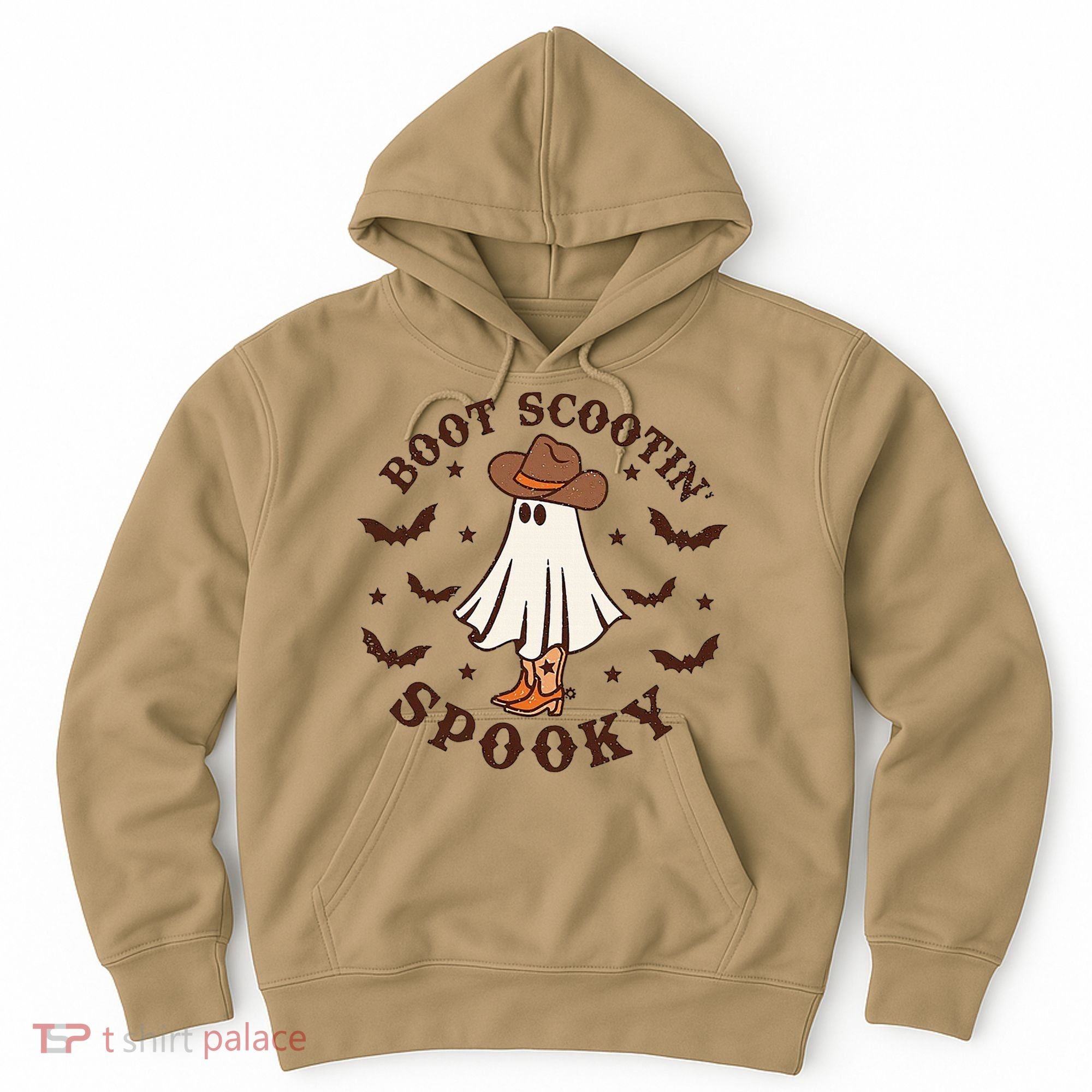 Boot Scootin Spooky Funny Halloween Hoodie