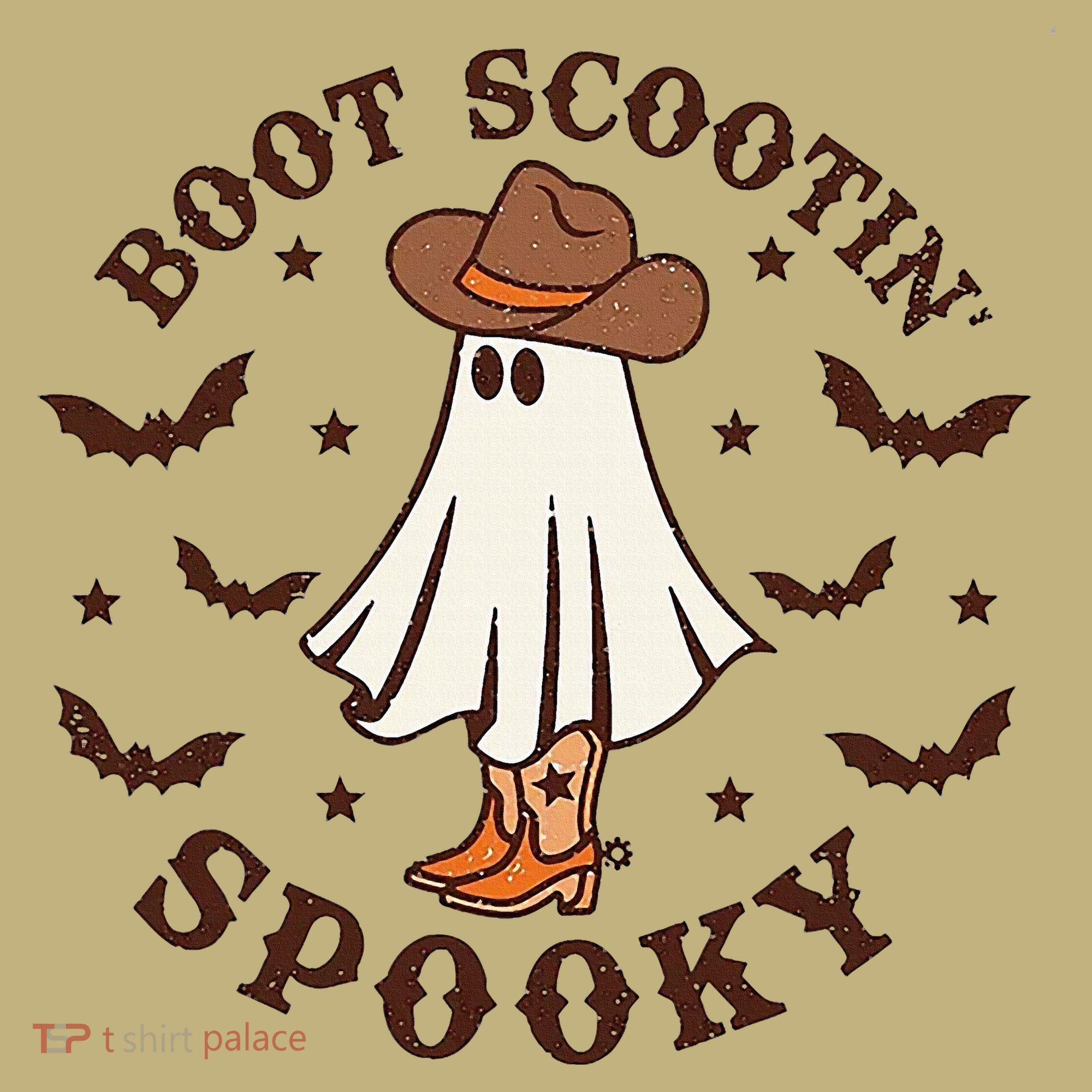 Boot Scootin Spooky Funny Halloween Long Sleeve Shirt