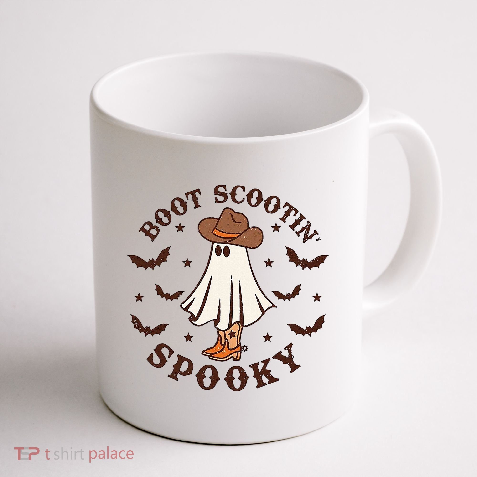 Boot Scootin Spooky Funny Halloween Coffee Mug