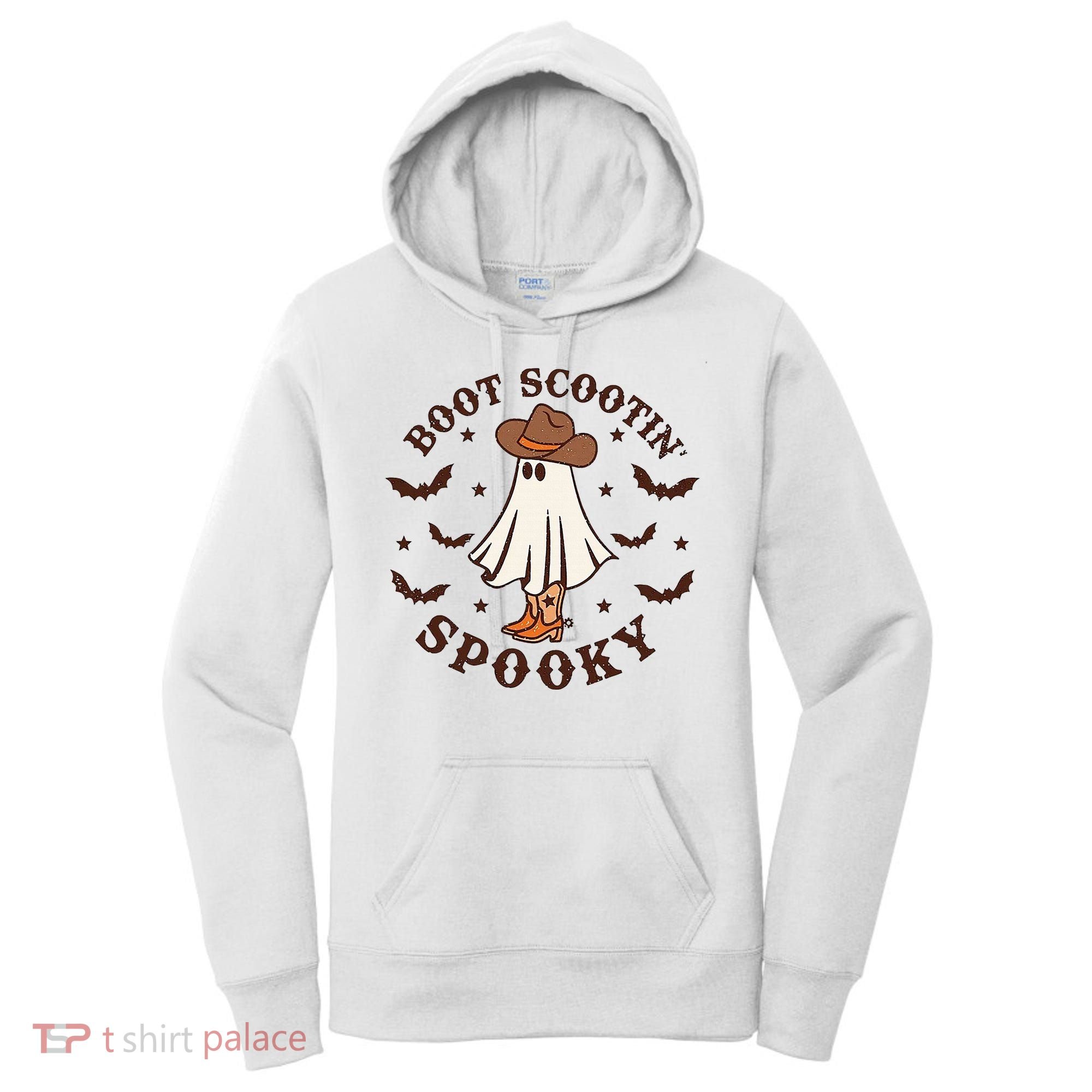 Boot Scootin Spooky Funny Halloween Women's Hoodie