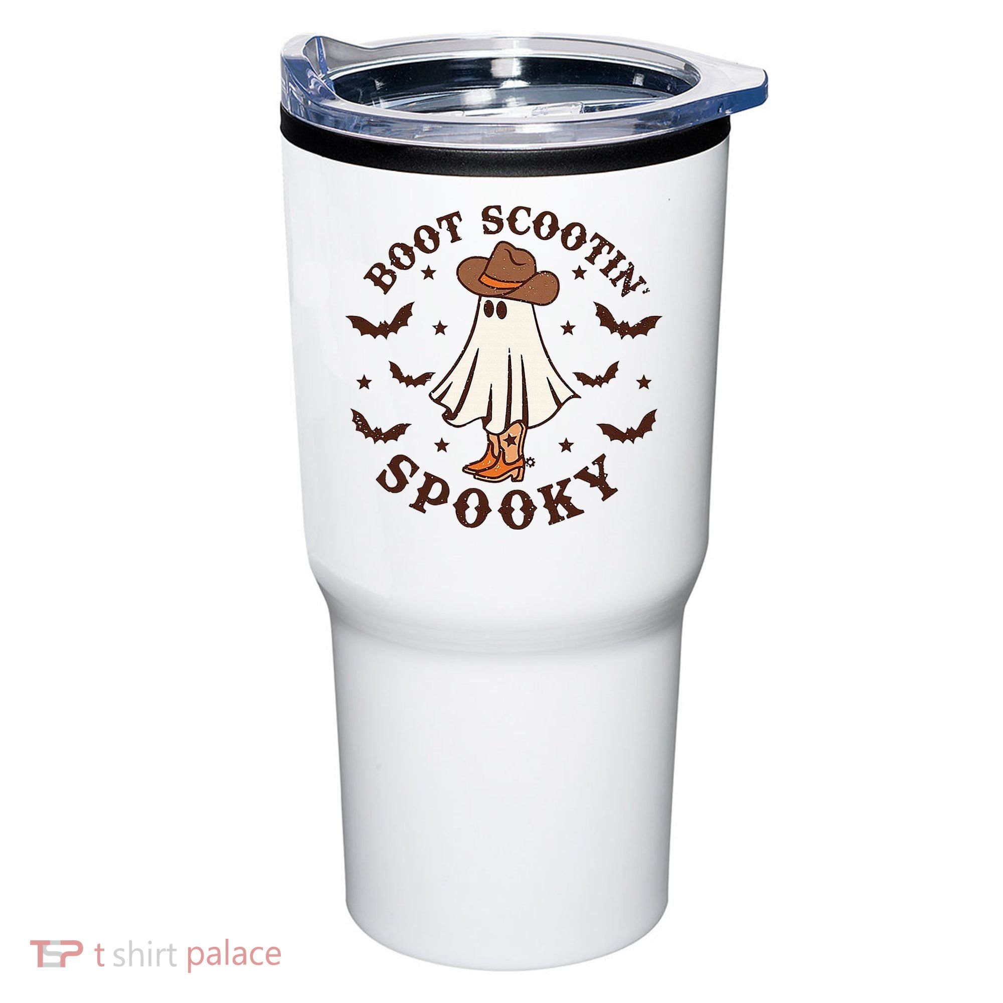 Boot Scootin Spooky Funny Halloween Tumbler