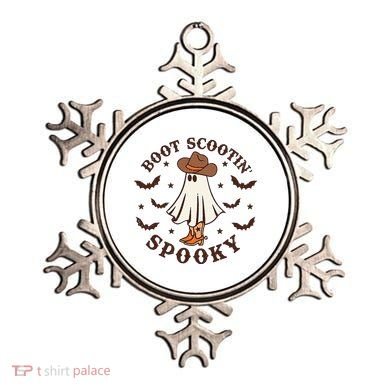 Boot Scootin Spooky Funny Halloween Ornament