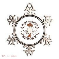 Boot Scootin Spooky Funny Halloween Ornament thumb 0