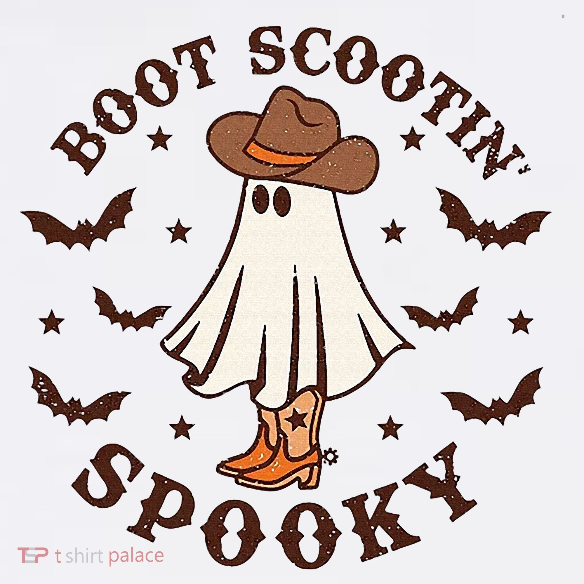 Boot Scootin Spooky Funny Halloween Ornament