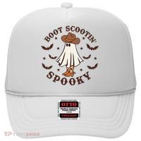 Boot Scootin Spooky Funny Halloween Hat thumb 0
