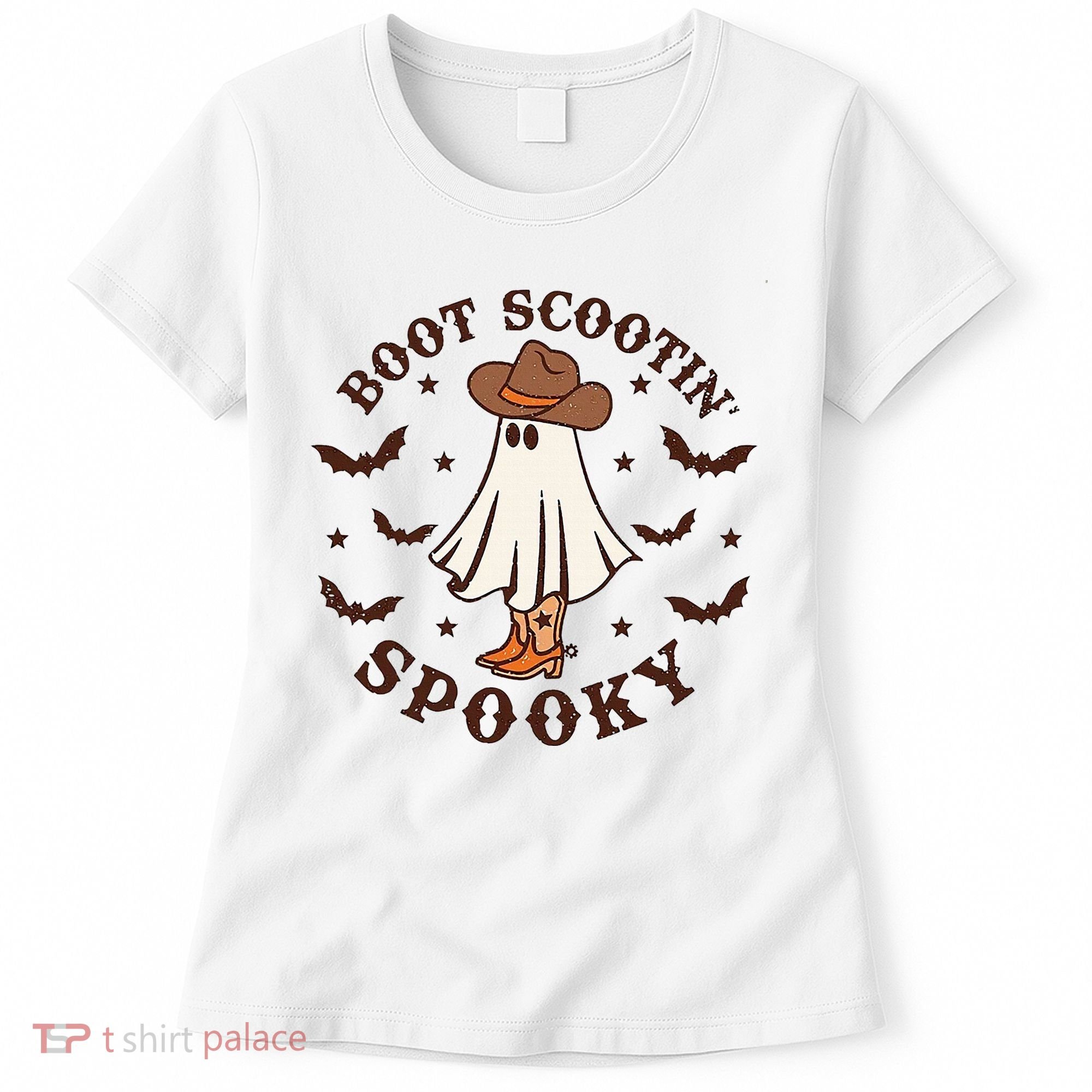 Boot Scootin Spooky Funny Halloween Women's T-Shirt