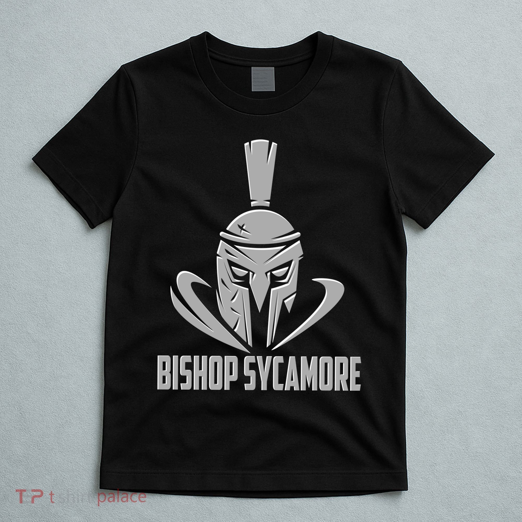 Bishop Sycamore Spartan Gladiator Football Logo T-Shirt