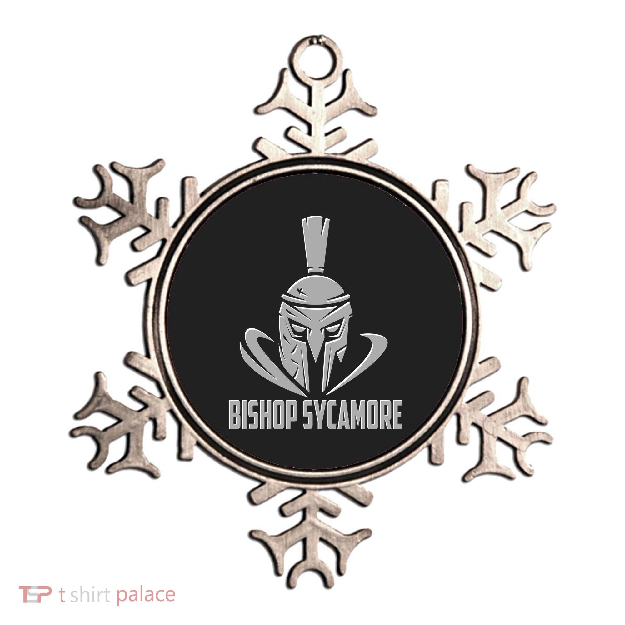 Bishop Sycamore Spartan Gladiator Football Logo Ornament