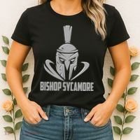 Bishop Sycamore Spartan Gladiator Football Logo Women's T-Shirt thumb 2