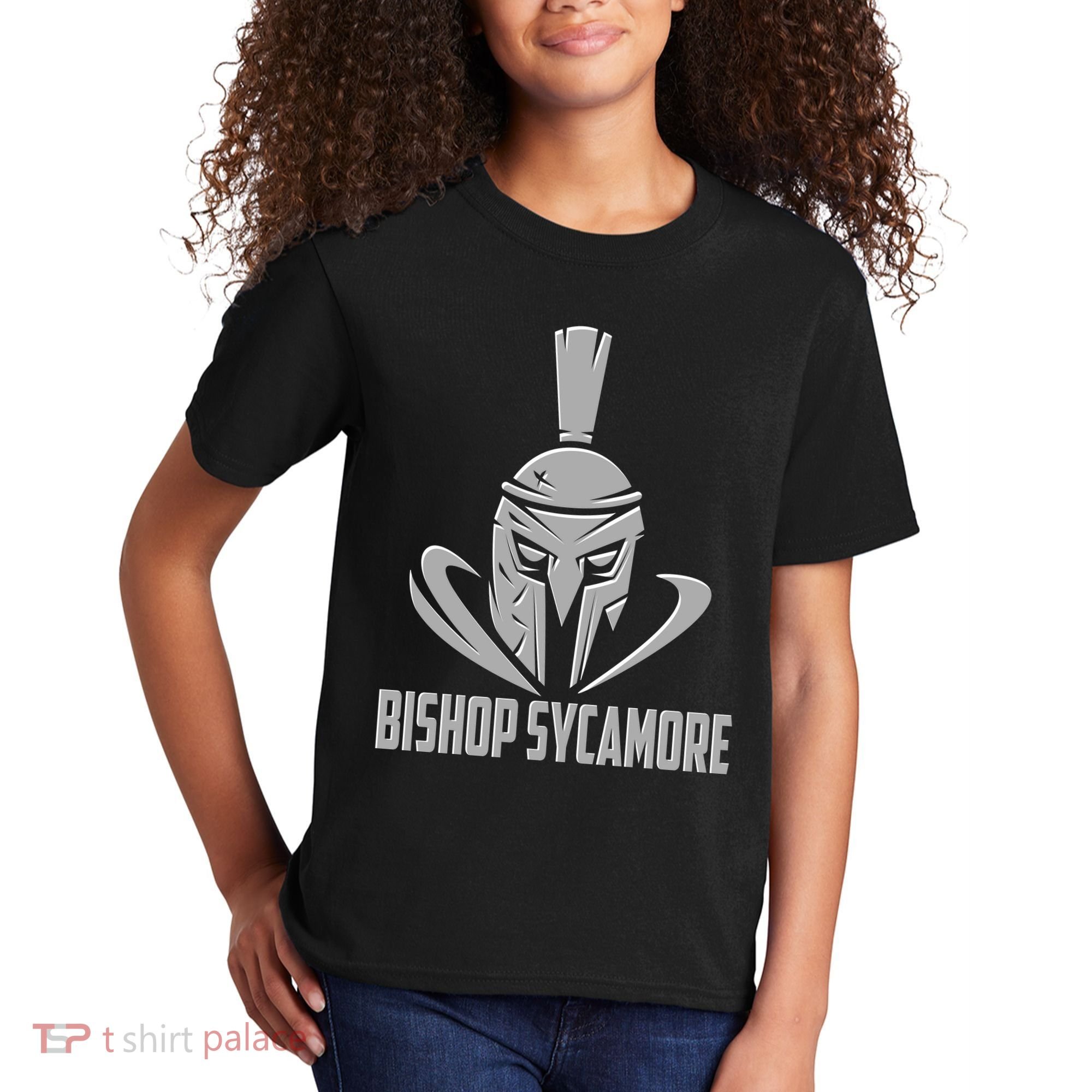 Bishop Sycamore Spartan Gladiator Football Logo Kids T-Shirt