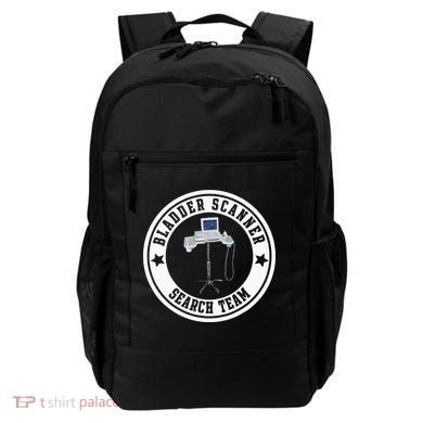 Bladder Scanner Search Team Funny ED ER ICU Med Surg Nursing Backpack