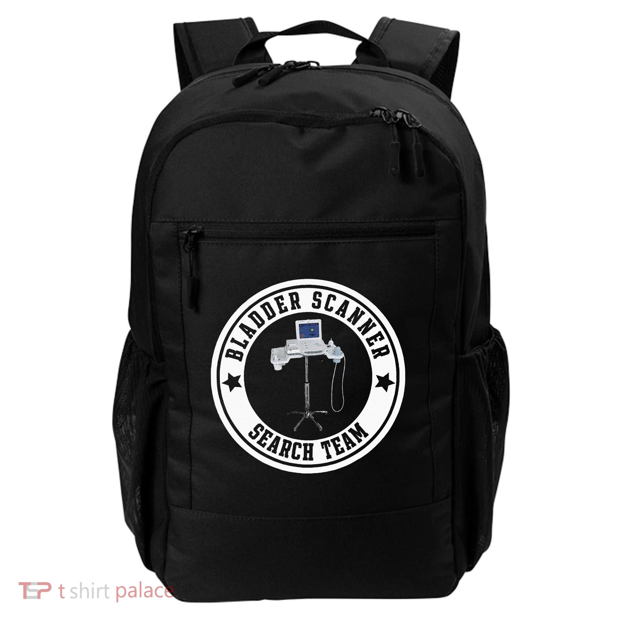Bladder Scanner Search Team Funny ED ER ICU Med Surg Nursing Backpack