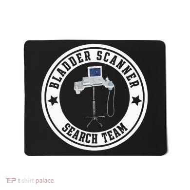 Bladder Scanner Search Team Funny ED ER ICU Med Surg Nursing Mousepad