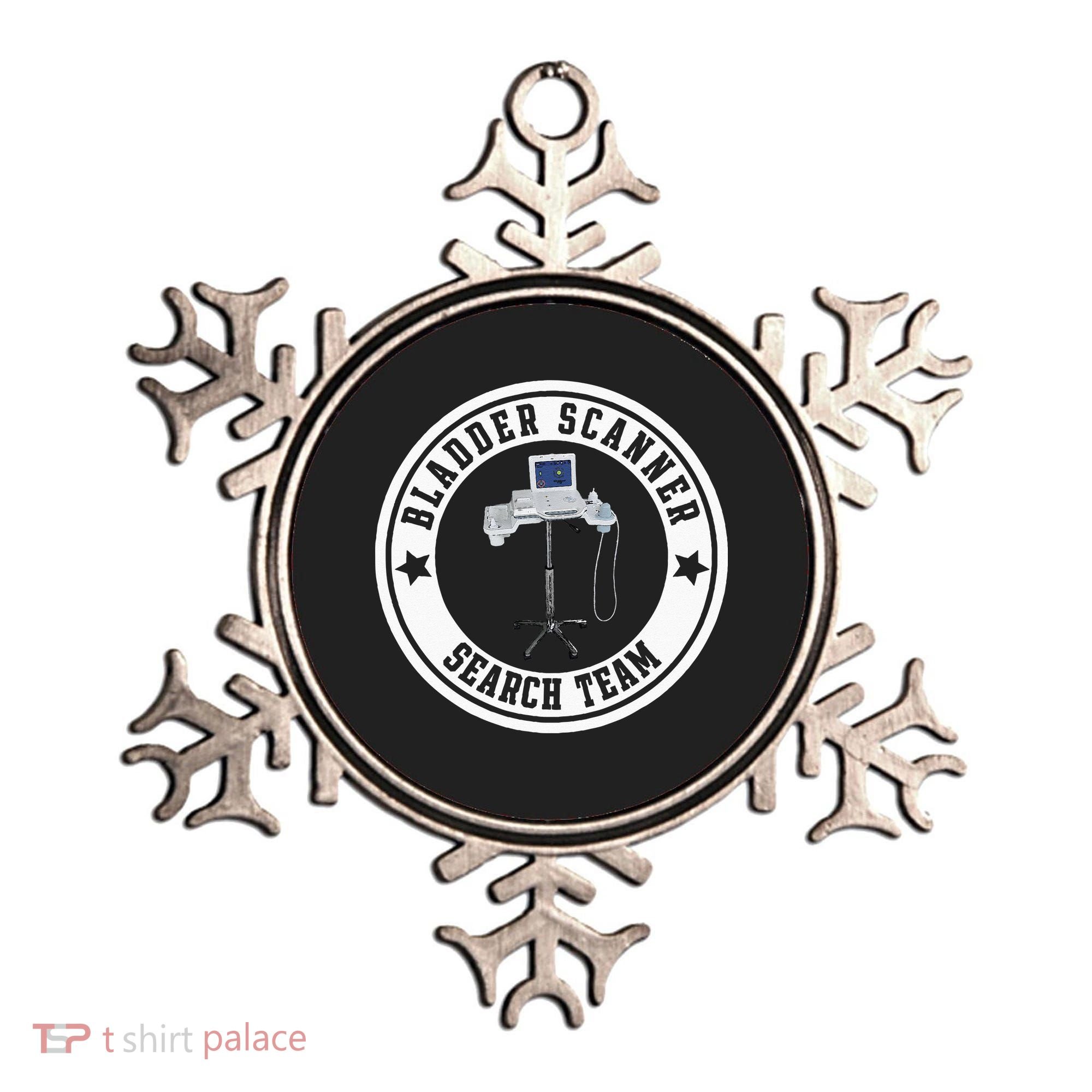 Bladder Scanner Search Team Funny ED ER ICU Med Surg Nursing Ornament