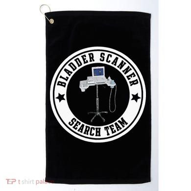 Bladder Scanner Search Team Funny ED ER ICU Med Surg Nursing Golf Towel