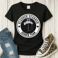 Bladder Scanner Search Team Funny ED ER ICU Med Surg Nursing Women's T-Shirt thumb 3