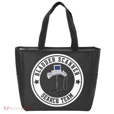 Bladder Scanner Search Team Funny ED ER ICU Med Surg Nursing Tote Bag