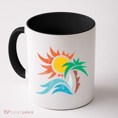 Beach Sunset Summer Coffee Mug
