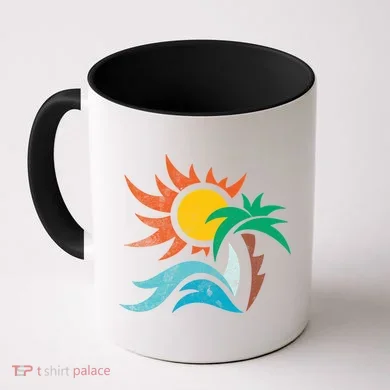 Beach Sunset Summer Coffee Mug