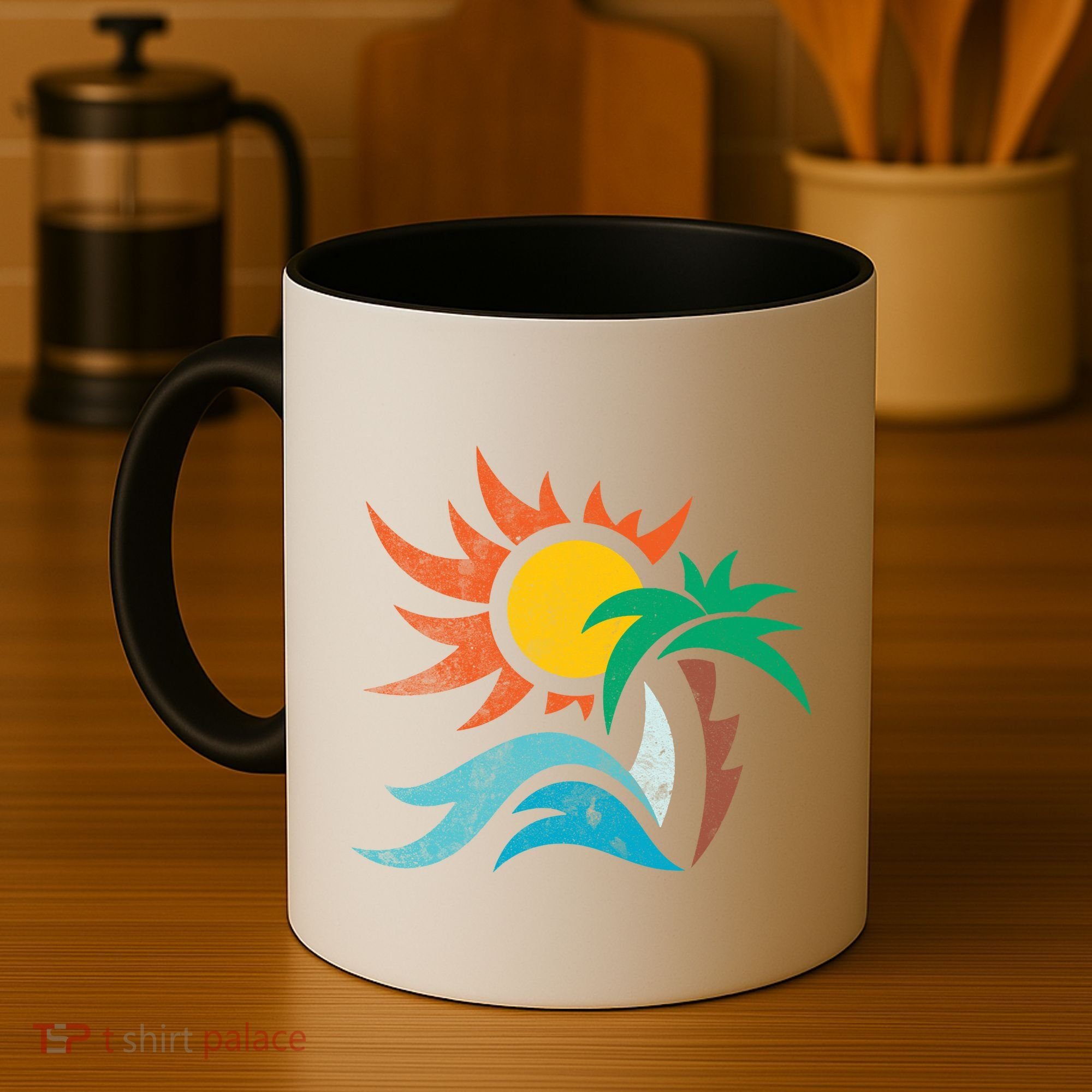 Beach Sunset Summer Coffee Mug
