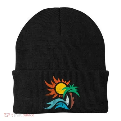 Beach Sunset Summer Beanie