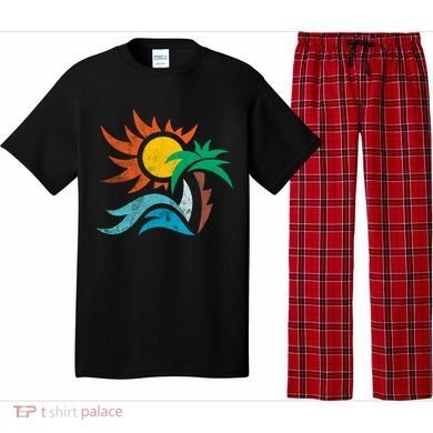 Beach Sunset Summer Pajama Set