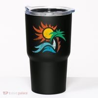 Beach Sunset Summer Tumbler thumb 0
