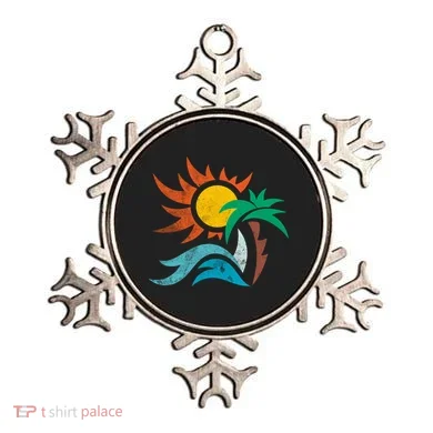 Beach Sunset Summer Ornament