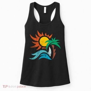 Beach Sunset Summer Women's Tank Top