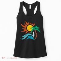 Beach Sunset Summer Women's Tank Top thumb 0