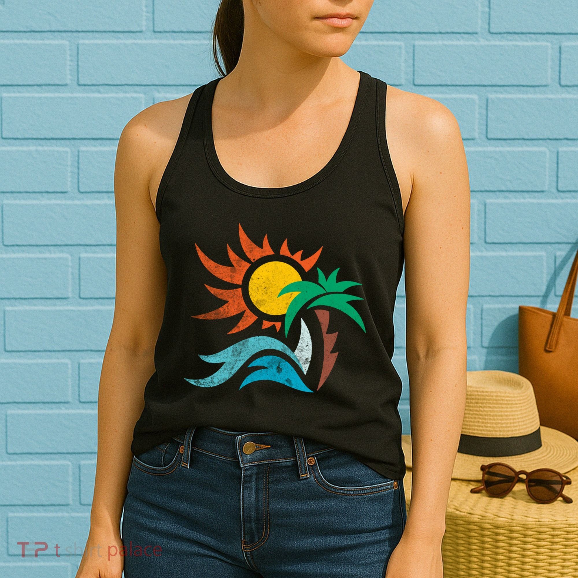 Beach Sunset Summer Women's Tank Top