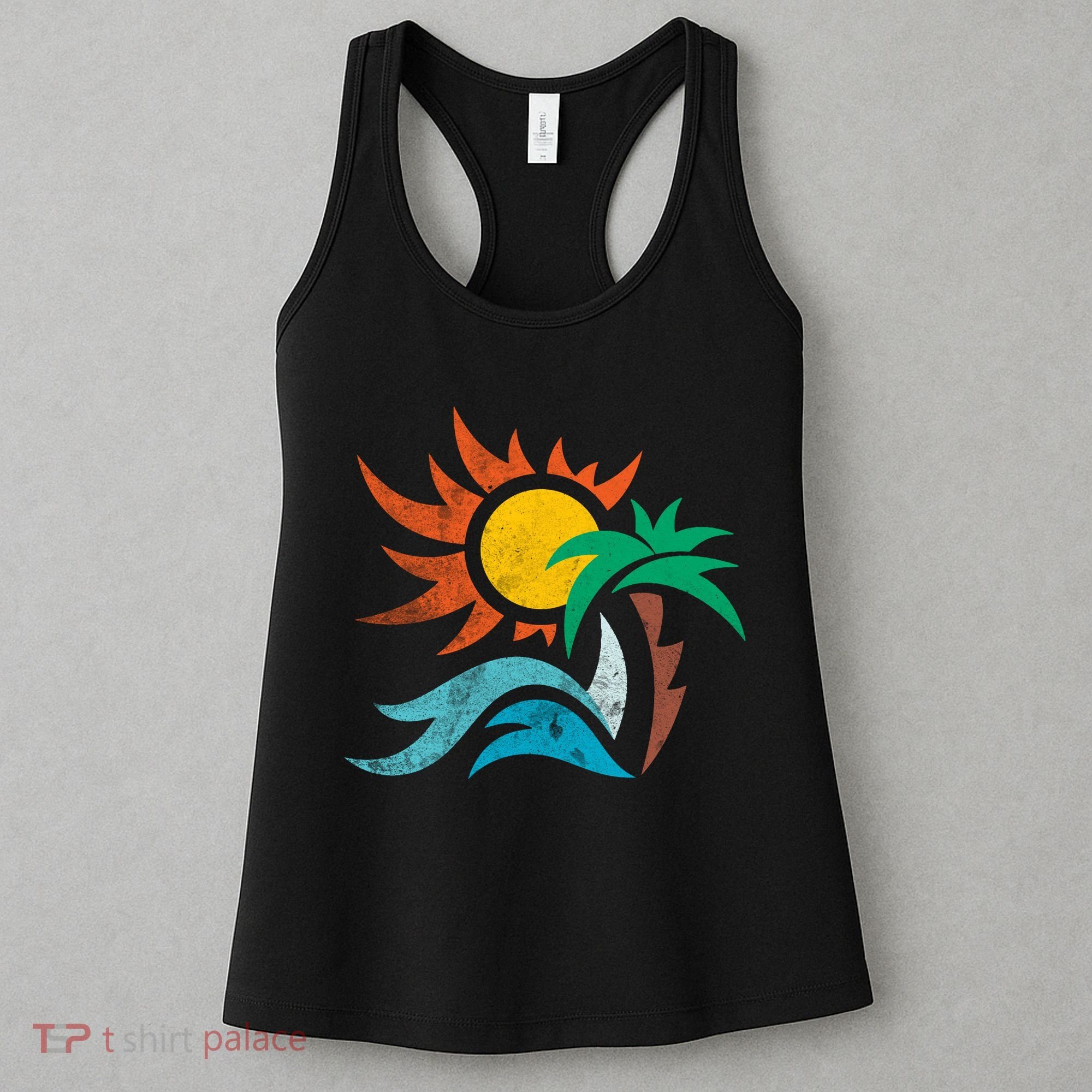 Beach Sunset Summer Women's Tank Top