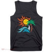 Beach Sunset Summer Tank Top thumb 0