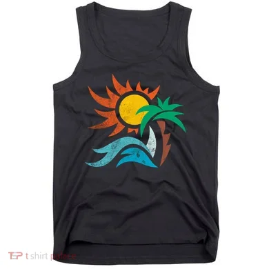 Beach Sunset Summer Tank Top