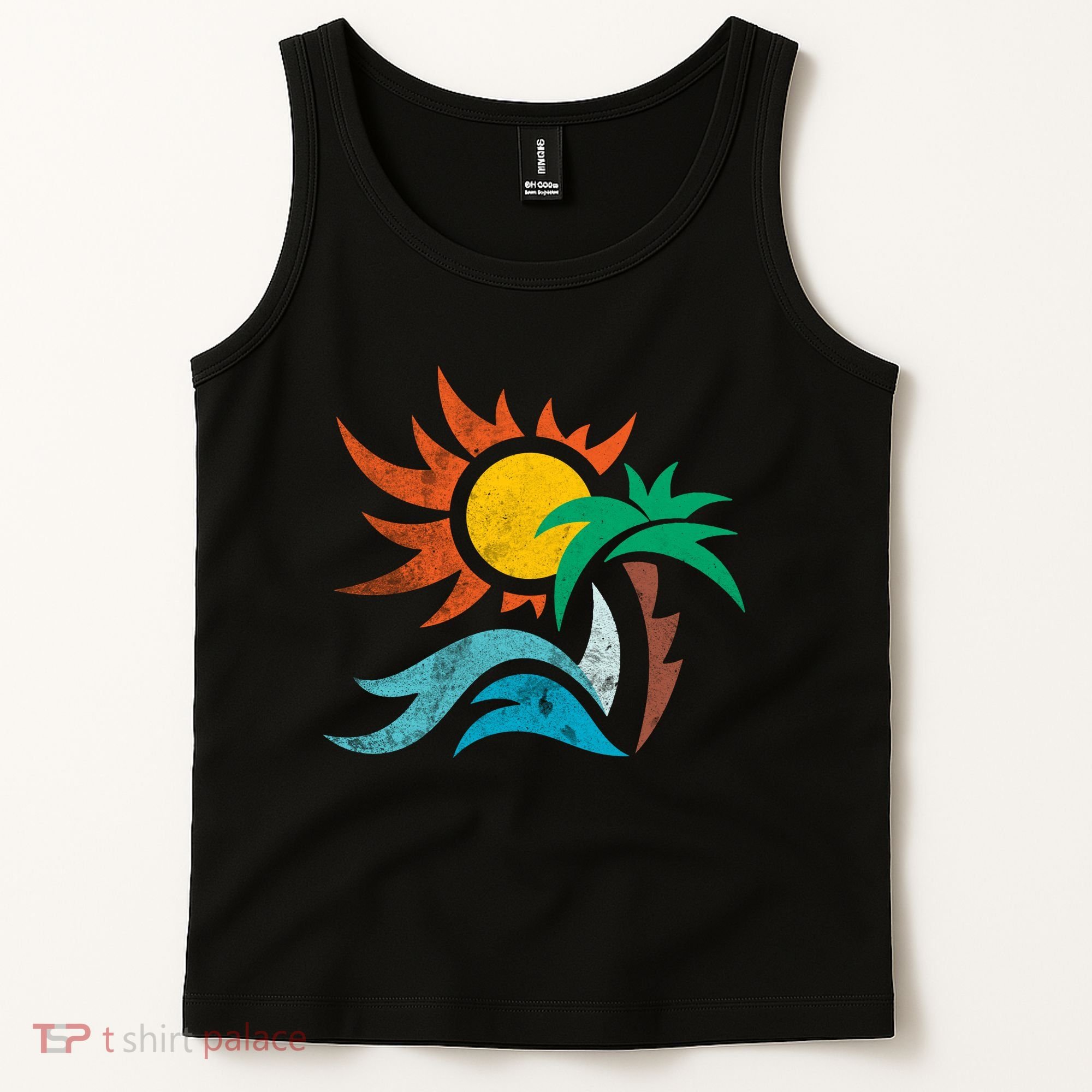 Beach Sunset Summer Tank Top