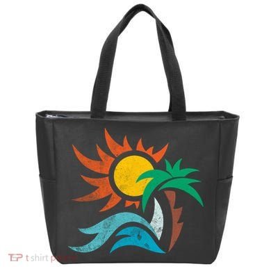Beach Sunset Summer Tote Bag