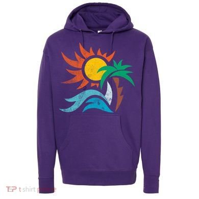 Beach Sunset Summer Hoodie