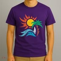 Beach Sunset Summer T-Shirt thumb 3