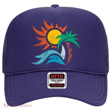 Beach Sunset Summer Hat