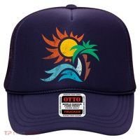 Beach Sunset Summer Hat thumb 0