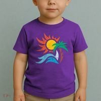 Beach Sunset Summer Toddler T-Shirt thumb 2