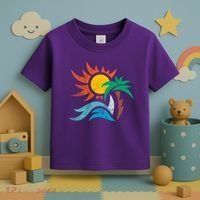 Beach Sunset Summer Toddler T-Shirt thumb 3