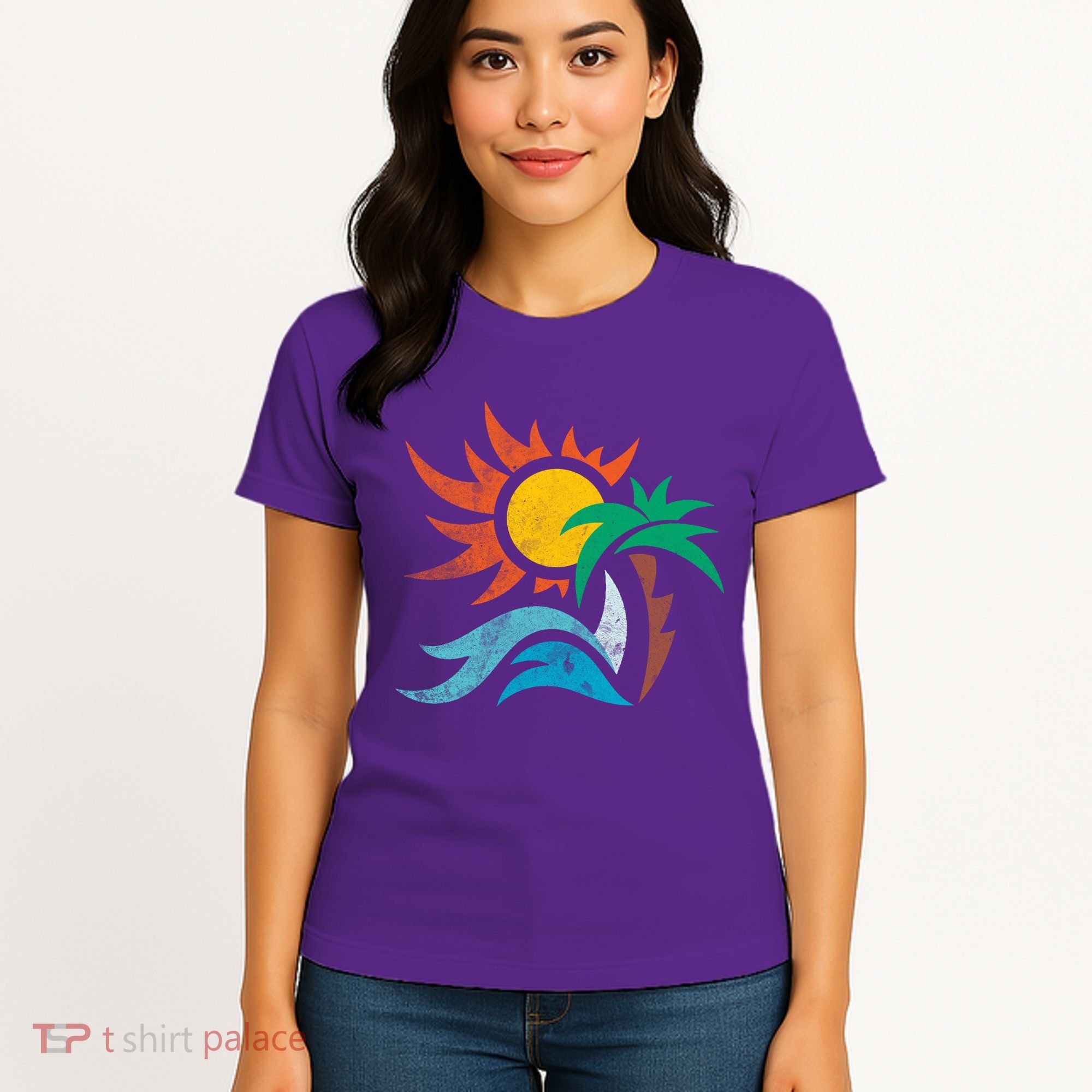 Beach Sunset Summer Women's T-Shirt