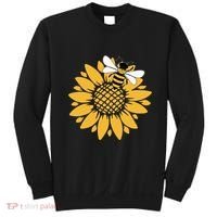 Bumblebee Sunflower Springtime Save The Bees Honeybee Sweatshirt thumb 0